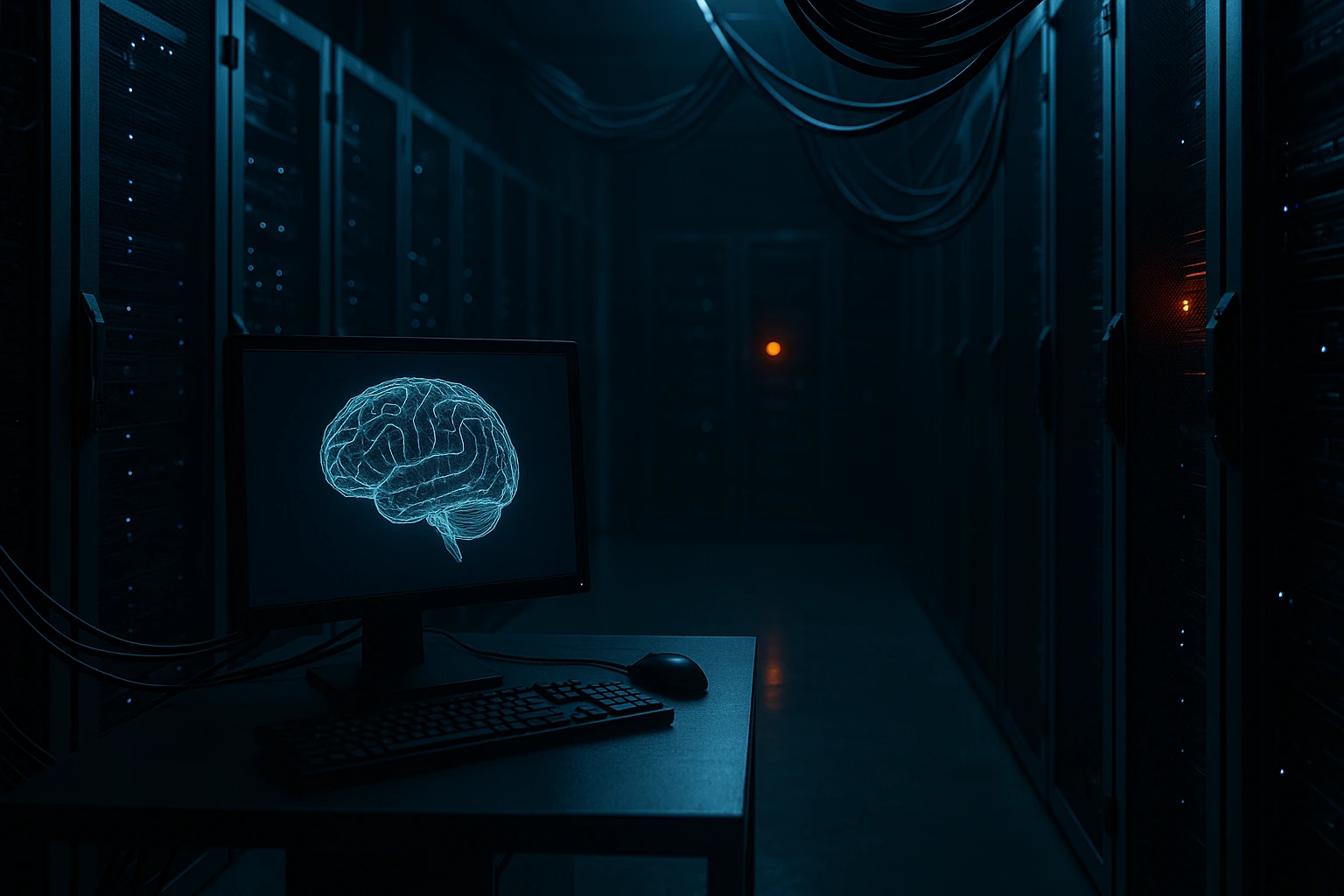 Is Closed-Loop AI Possible Without Internet Access?